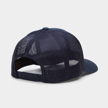Navy Almond Trucker Hat
