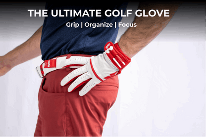 THE BYRD GOLF GLOVE ∞ Black/Red