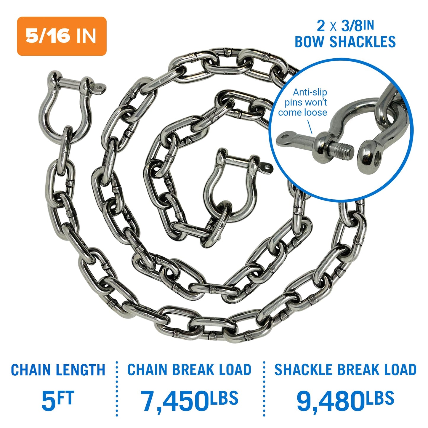 Better Boat Boat Anchor Chain