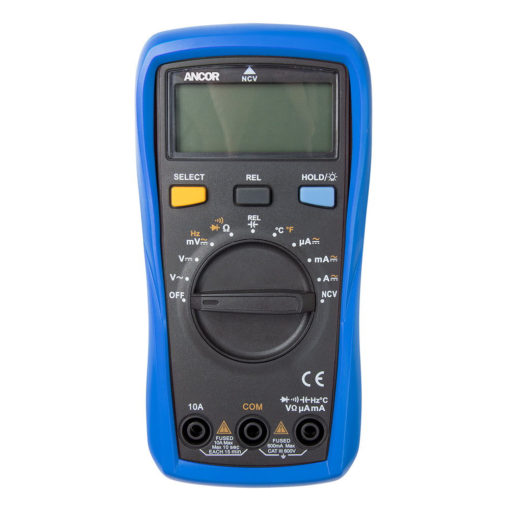 Ancor True RMS 12 Function Digital Multimeter | SendIt Sailing