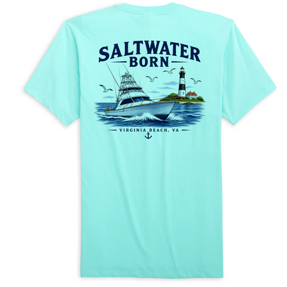 Virginia Beach, VA Sportfisher Women's Cotton Tee