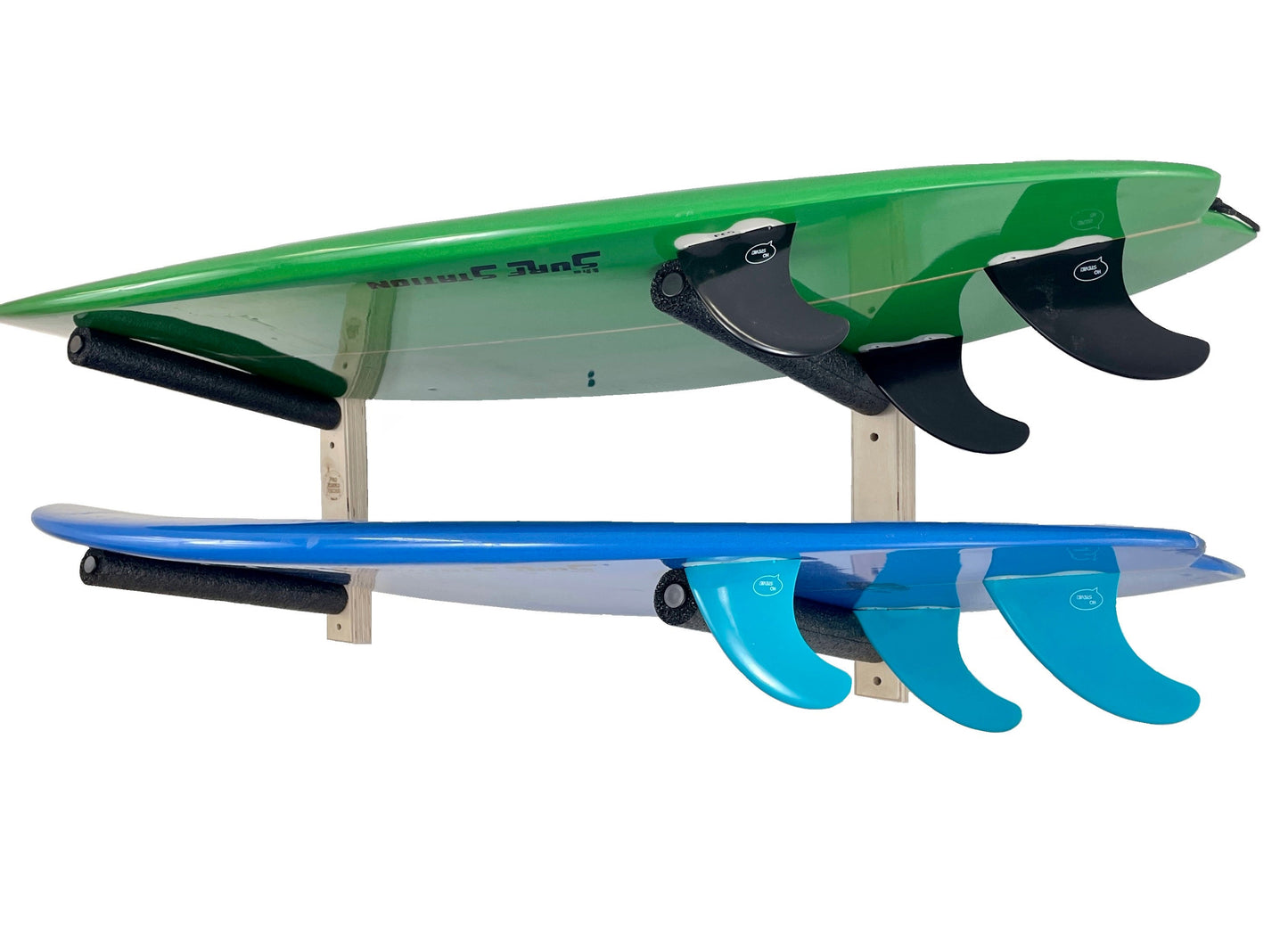 ARMED SURFBOARD WALL STORAGE RACK