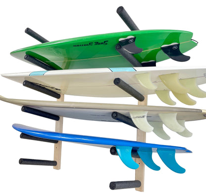 ARMED SURFBOARD WALL STORAGE RACK