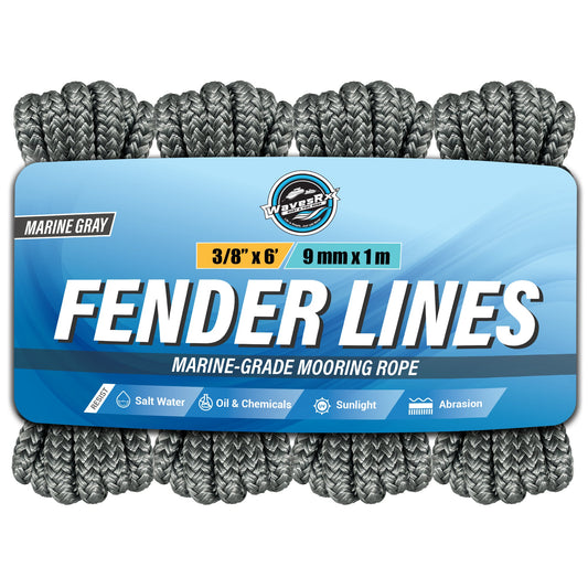 3/8” X 6’ FENDER LINES