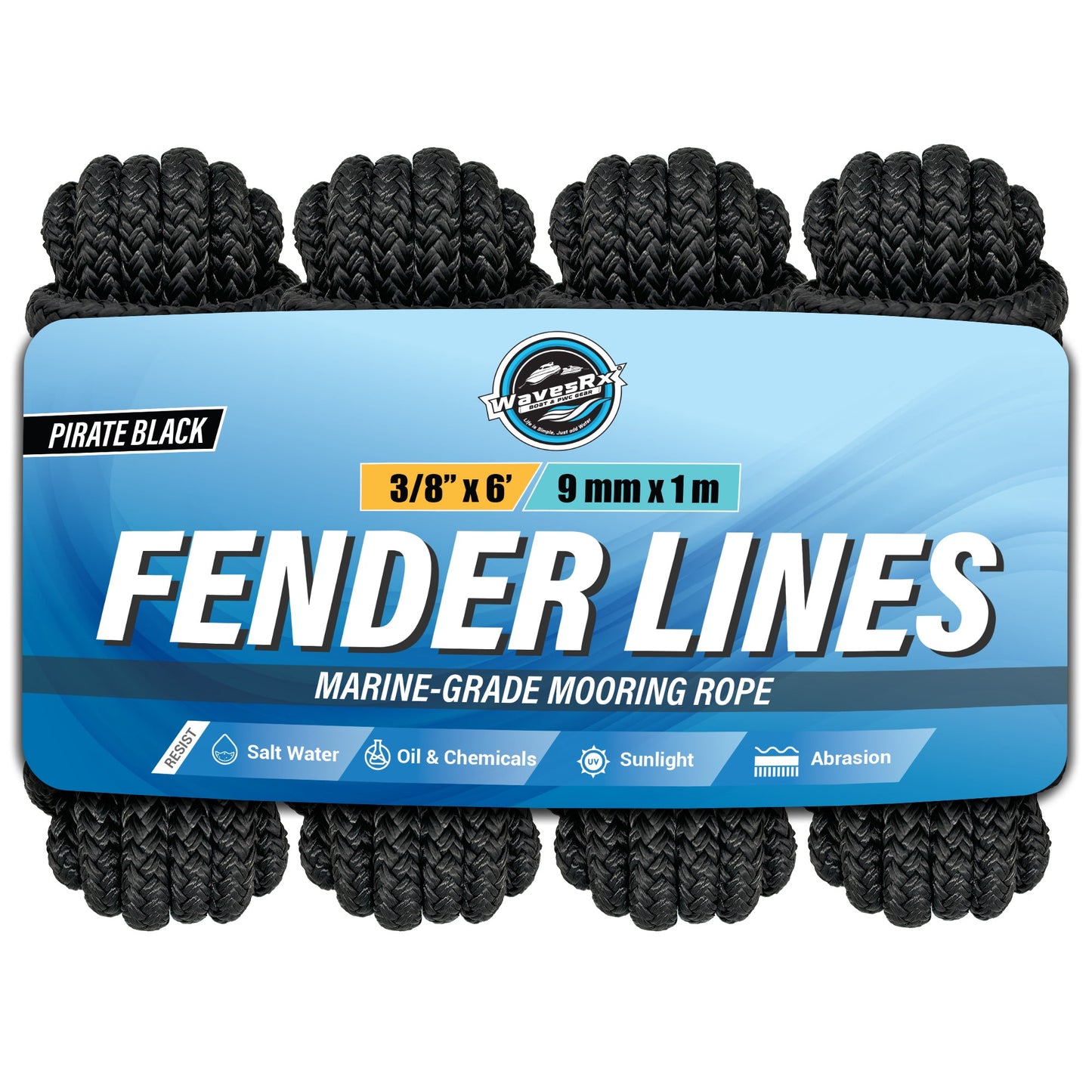3/8” X 6’ FENDER LINES