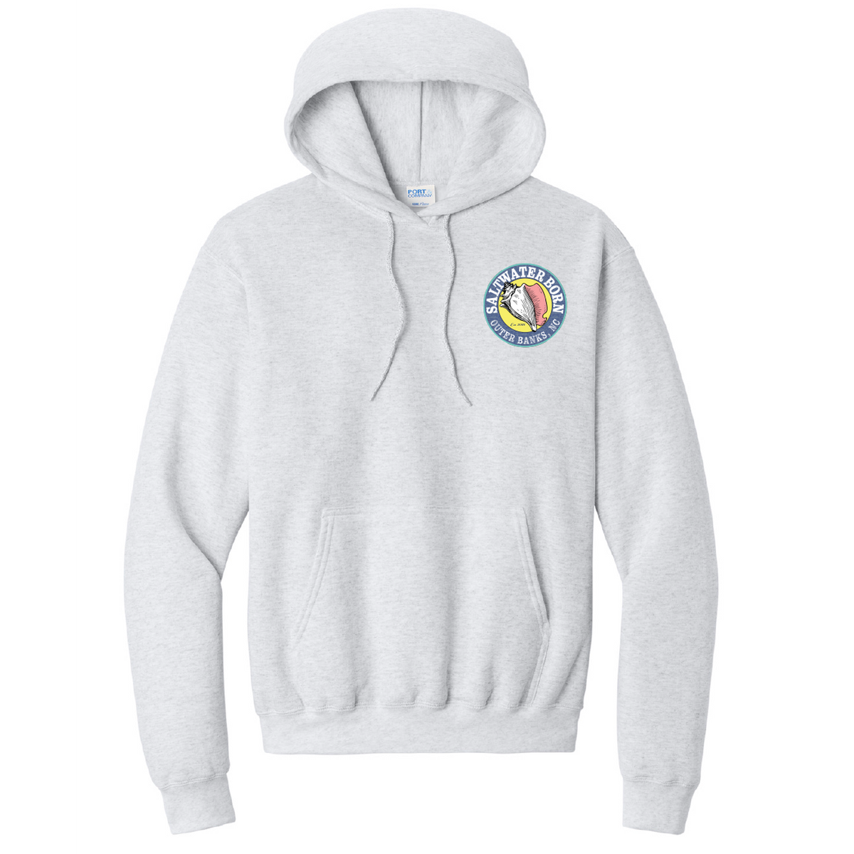 Outer Banks, NC Pirate Men's Cotton Hoodie
