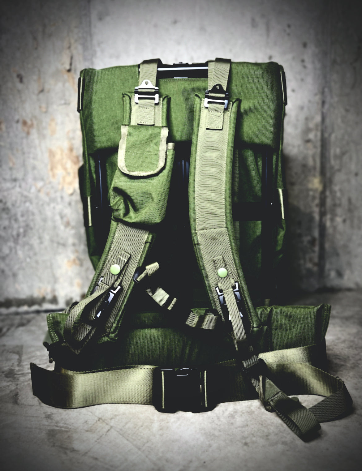 ATACLETE Medium ALICE Pack Military Rucksack with Frame - OD Green