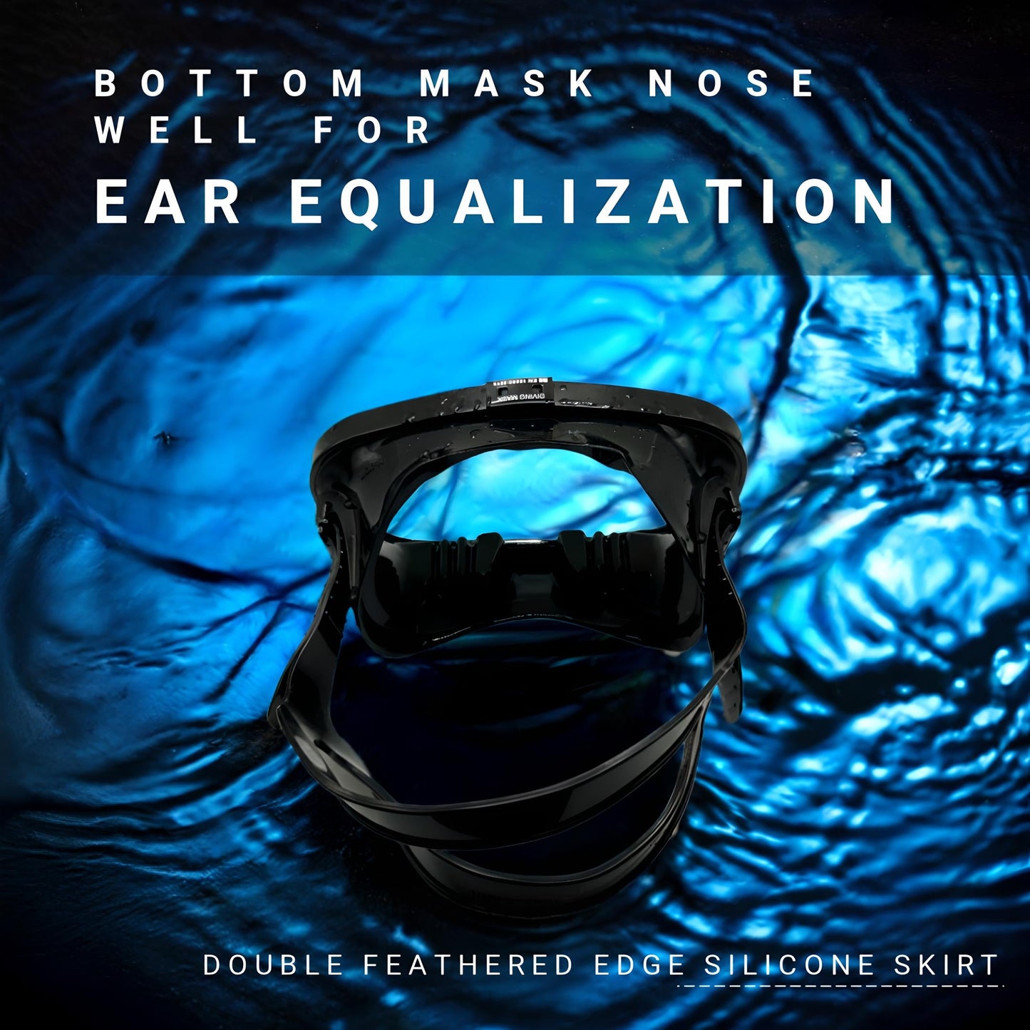 USAF Spec-War Dive Mask and Snorkel Combo