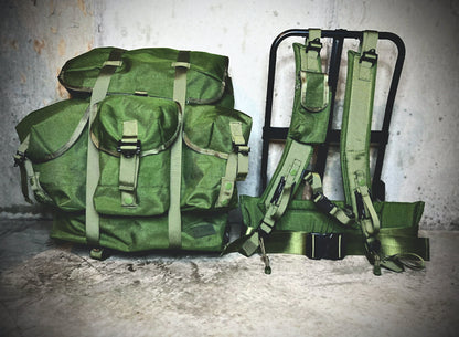 ATACLETE Medium ALICE Pack Military Rucksack with Frame - OD Green