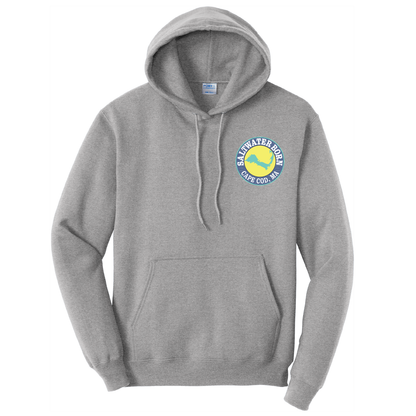Cape Cod, MA Jaws Men's Cotton Hoodie