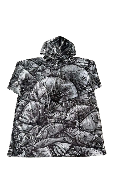 Hawaii Fish Camo Dri Fit Hoodie (Adult/Keiki)