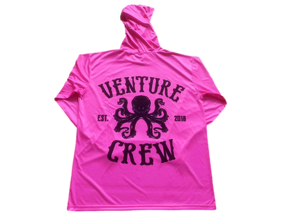 Venture Crew Dri Fit Hoodie HI-VIS Pink (Adult/Keiki)