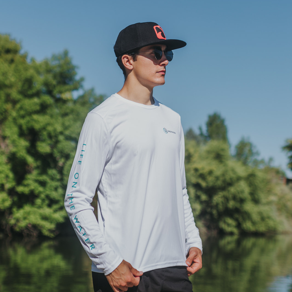 BLACKFIN SNAPBACK HAT | SendIt Sailing