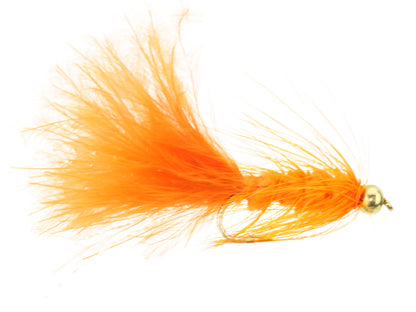 Wild Water Fly Fishing Fly Tying Material Kit, Bead Head Orange Wooly Bugger | SendIt Sailing