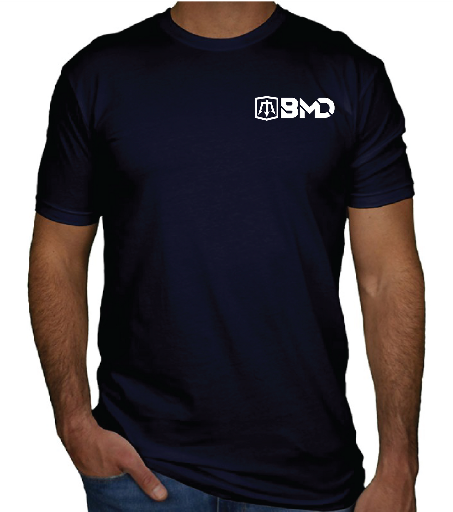 Black Mask Divers Searcher T-shirt Navy