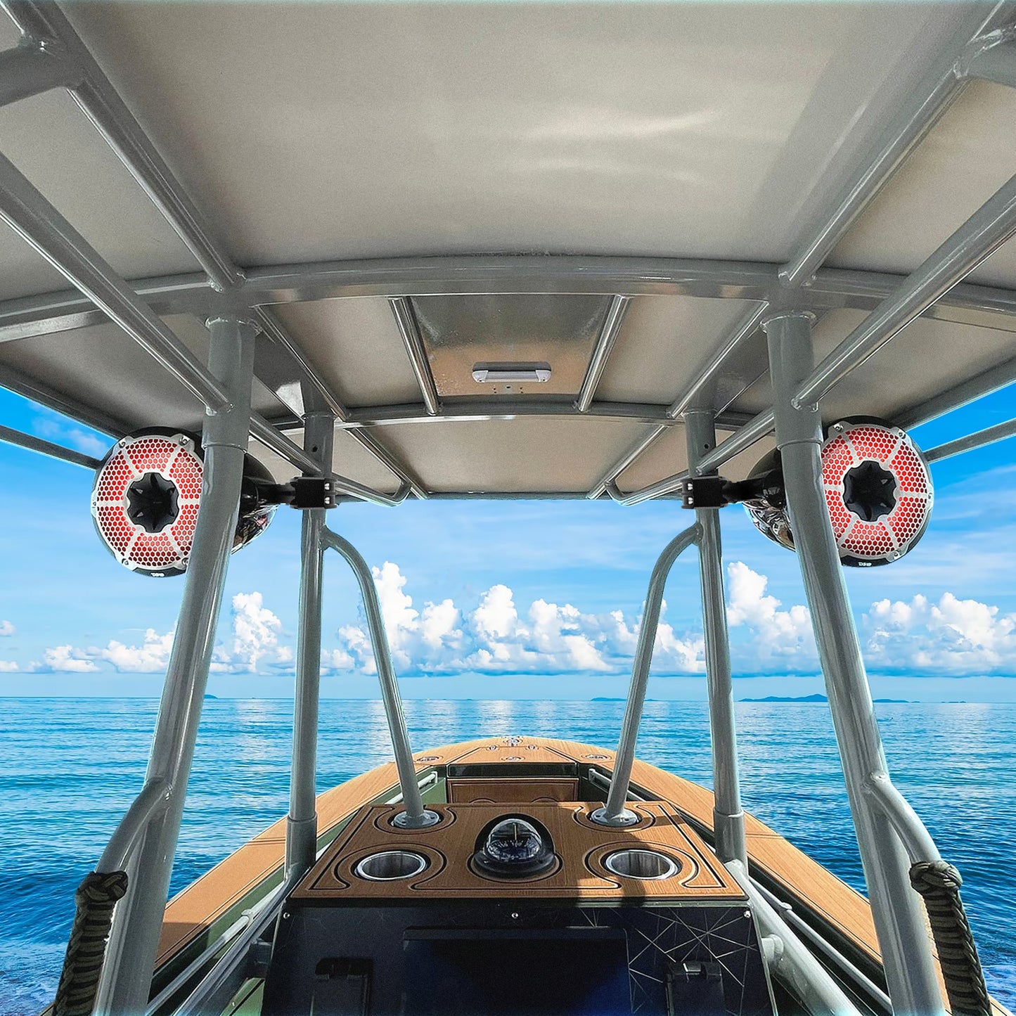 NXL 8" Marine and Powersports Towers LED RGB Lights 125 Watts Rms