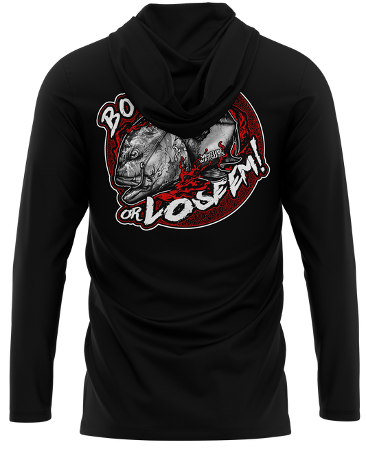 Boost Em Or Lose Em Bloody Dri Fit Hoodie (Adult/Keiki)
