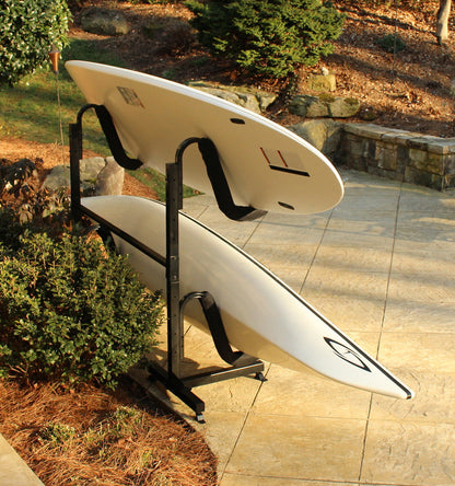 Indoor-Outdoor Freestanding Kayak Storage Rack