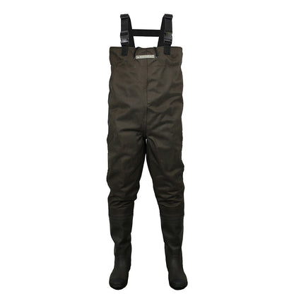 Backwater 2-Ply Rubber Cleated Bootfoot Chest Wader