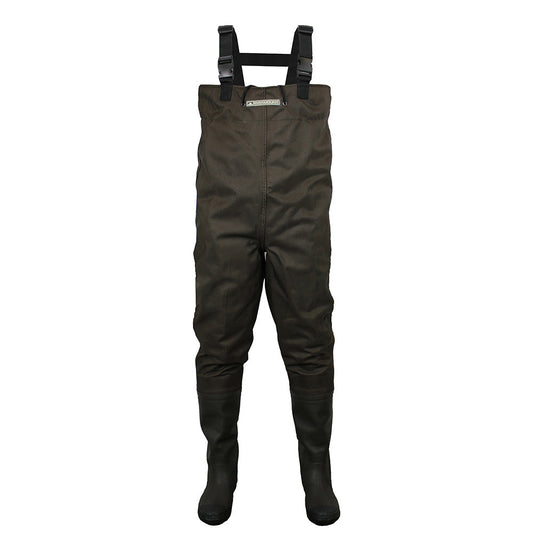 Backwater 2-Ply Rubber Cleated Bootfoot Chest Wader