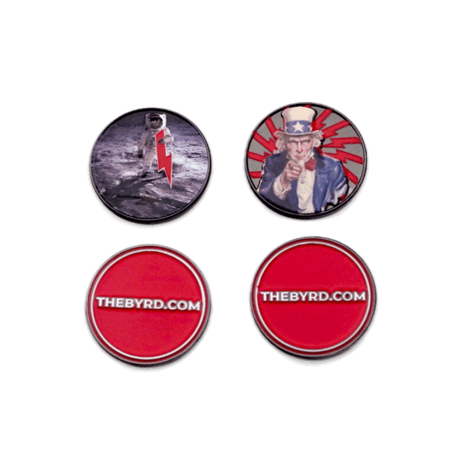 BYRD BALL MARKERS ✯ Merica