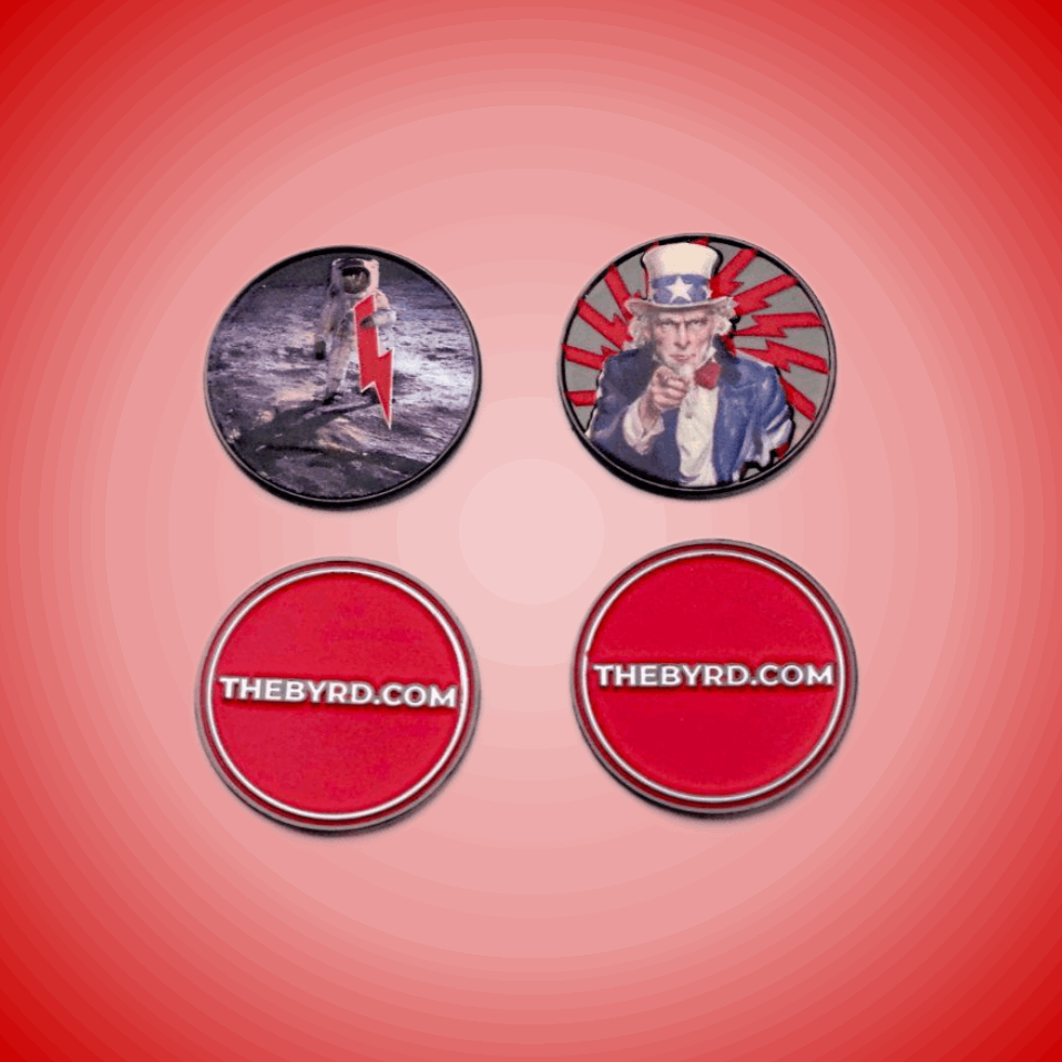 BYRD BALL MARKERS ✯ Merica