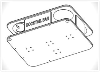 Magma LeveLock All-Angle Adjustable Fish Rod Holder Mount