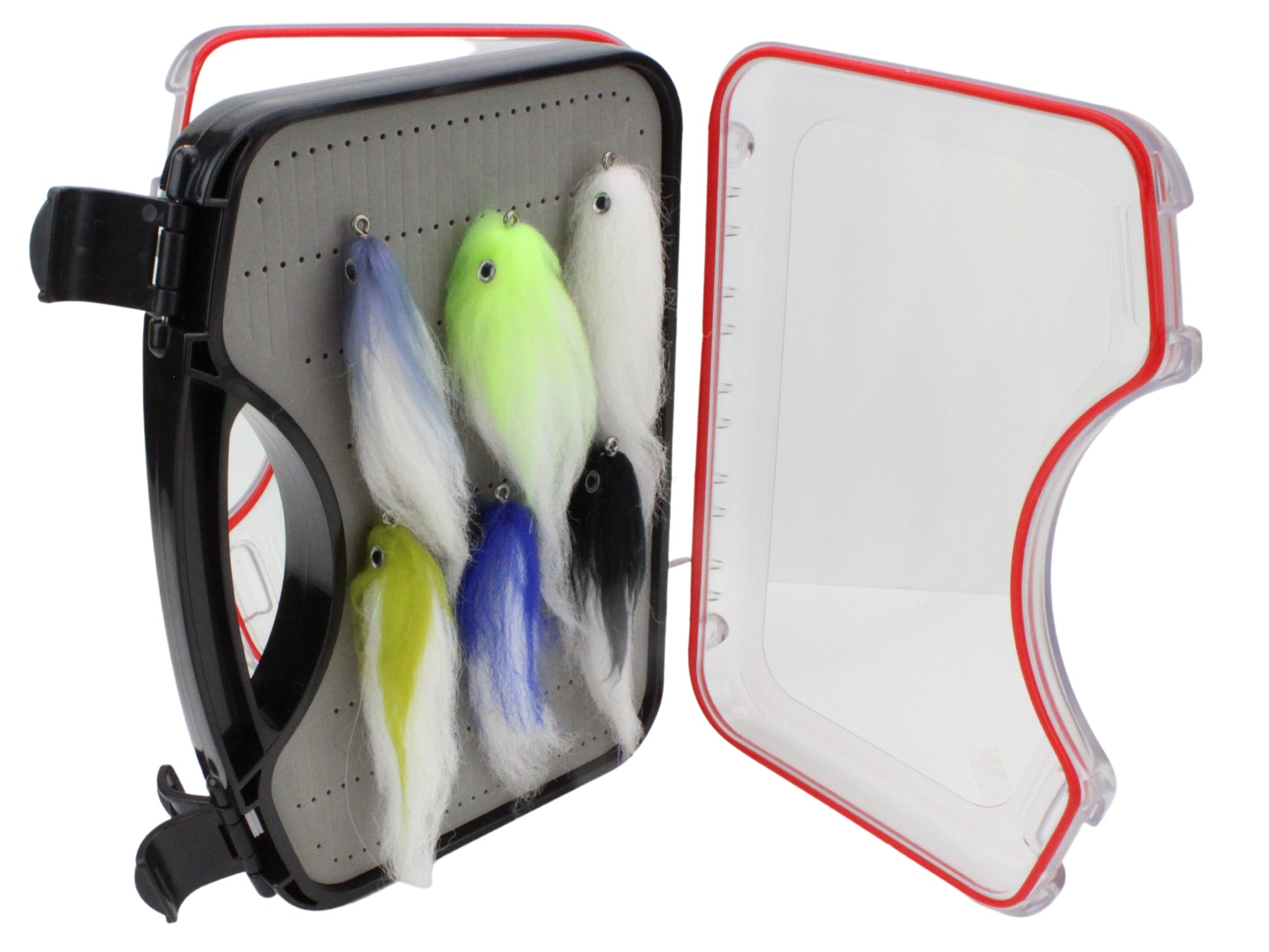 Wild Water Freshwater/Saltwater Large Fly Assortment, 12 Flies with Wild Waterfts Small Fly Suitcase | SendIt Sailing