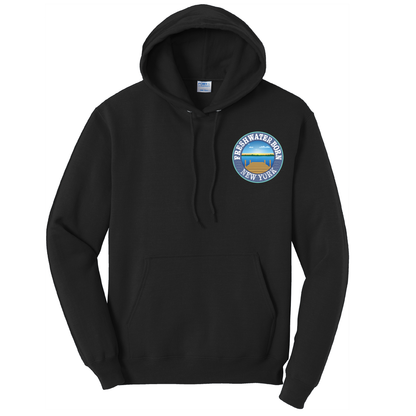 New York Freshwater Born Men's "All For Rum and Rum For All" Cotton Hoodie