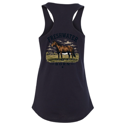 Freshwater Born Ranch Life Women's Tank Top
