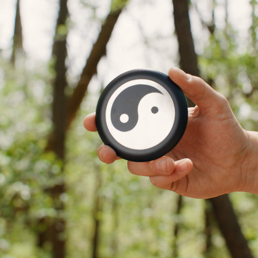 Aluminum Black Ying Yang Dirty Birdie Mini Marker