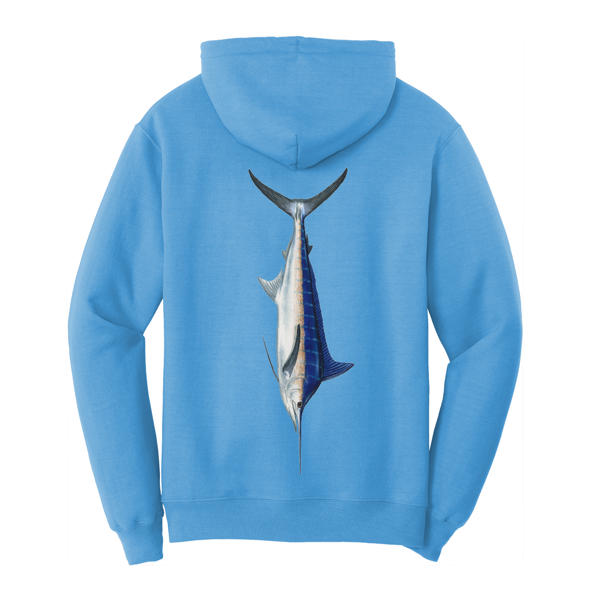 Blue Marlin Cotton Hoodie