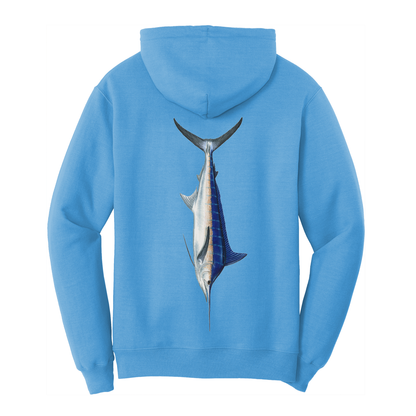 Blue Marlin Cotton Hoodie