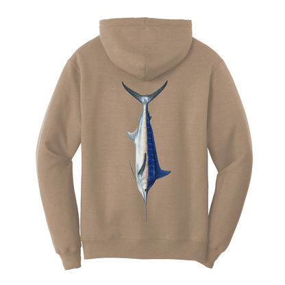 Blue Marlin Cotton Hoodie