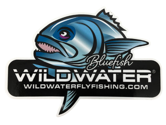 Wild Water Bluefish Sticker | SendIt Sailing