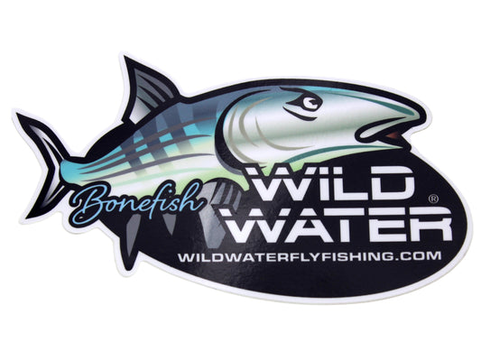 Wild Water Bonefish Sticker | SendIt Sailing