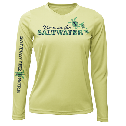 Key West "Born On The Saltwater" Long Sleeve UPF 50+ Dry-Fit Shirt