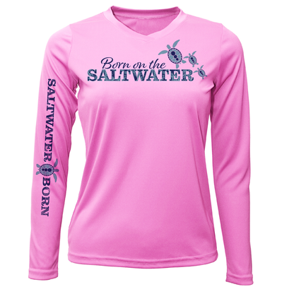 Key West "Born On The Saltwater" Long Sleeve UPF 50+ Dry-Fit Shirt