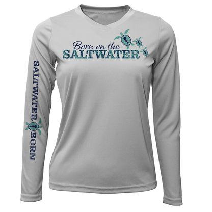 Key West "Born On The Saltwater" Long Sleeve UPF 50+ Dry-Fit Shirt