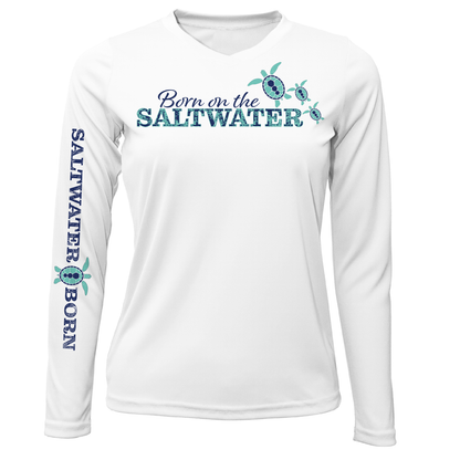 Key West "Born On The Saltwater" Long Sleeve UPF 50+ Dry-Fit Shirt