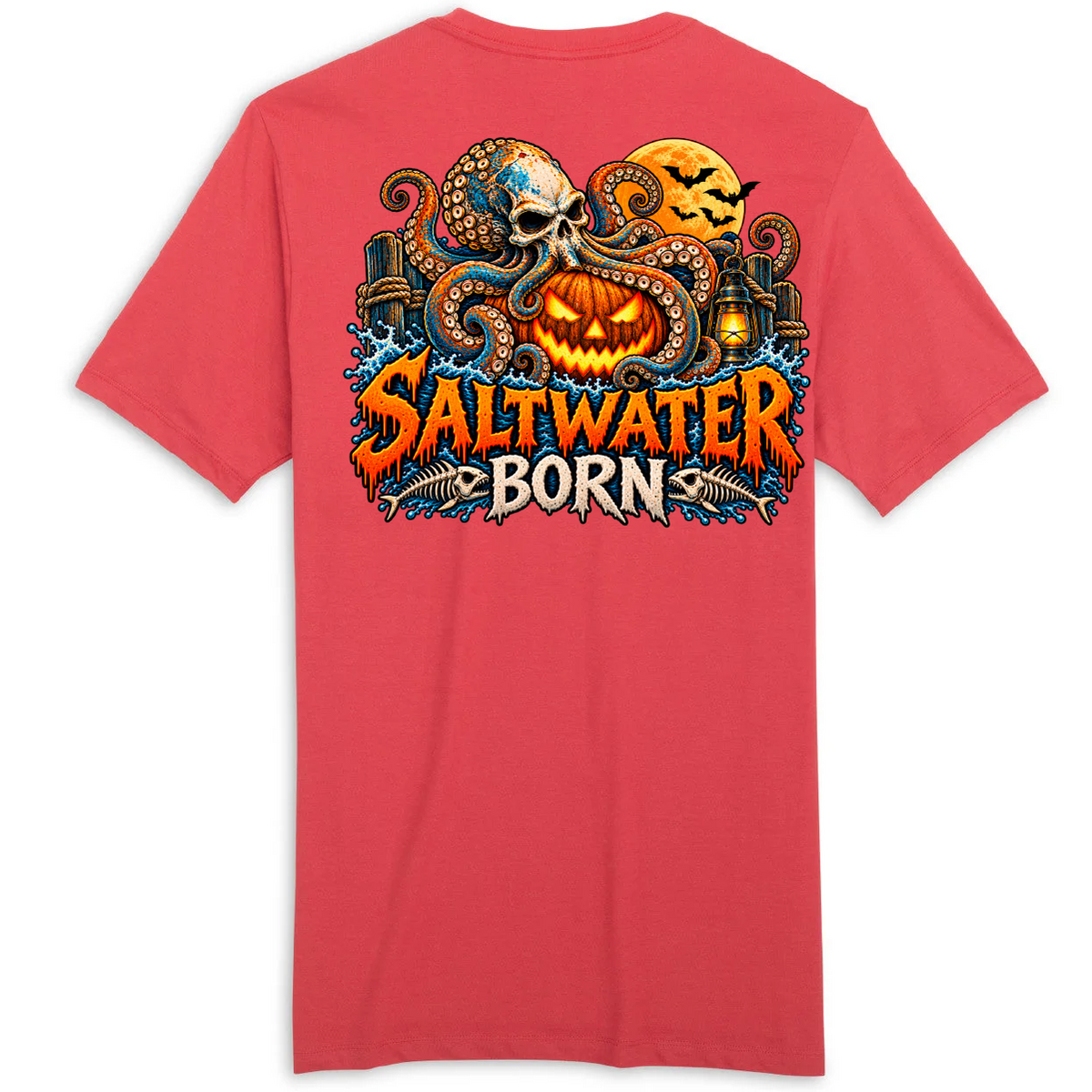 Haunted Kraken Men's Cotton Tee