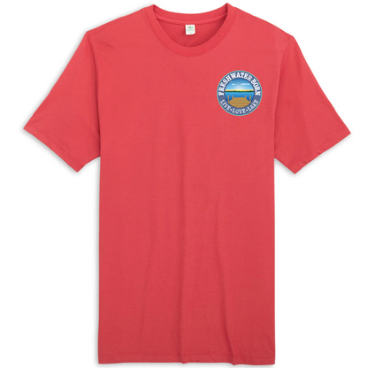 Freshwater Born- Campfire Companion Men's Cotton Tee