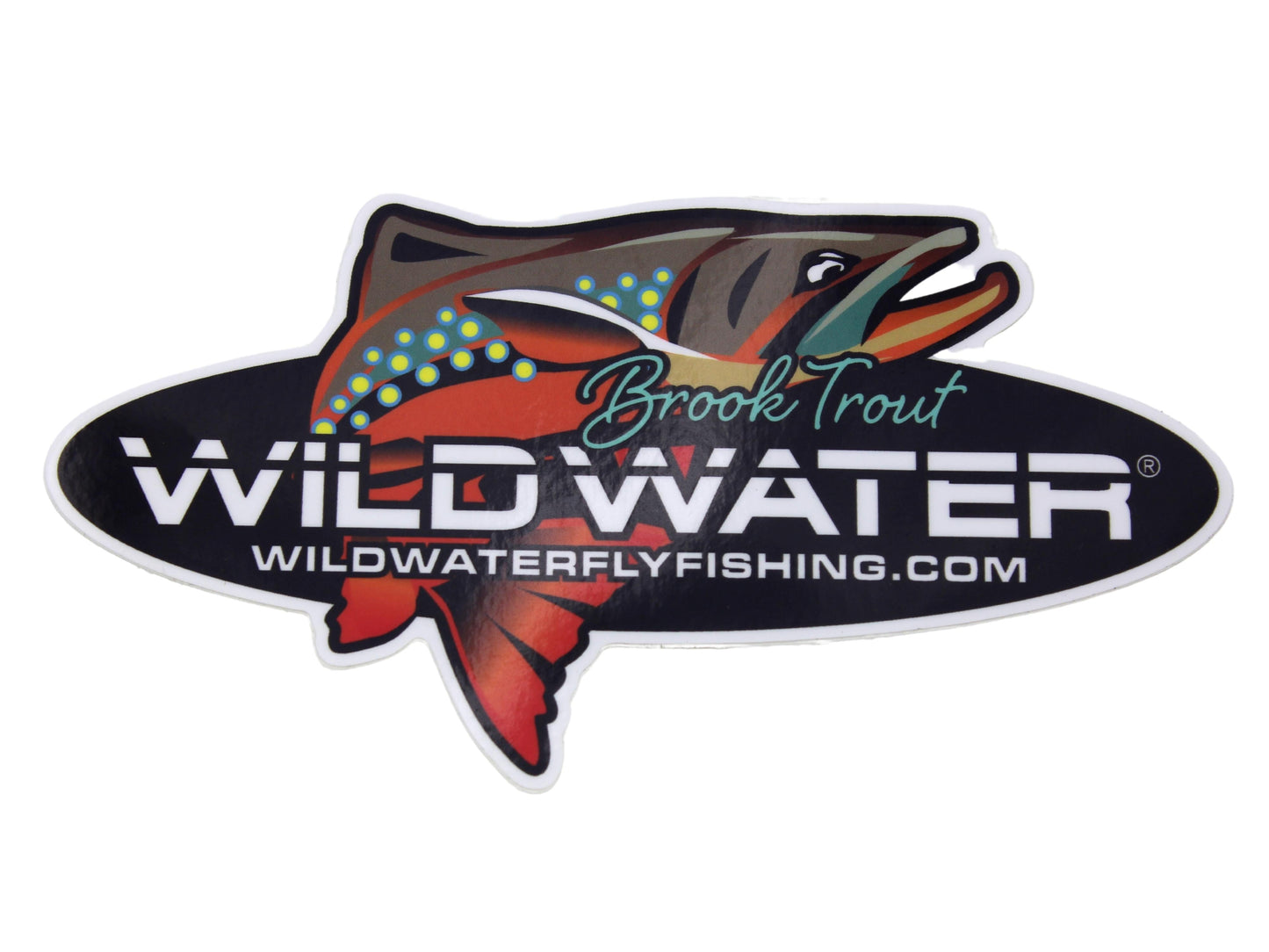 Wild Water Brook Trout Sticker | SendIt Sailing