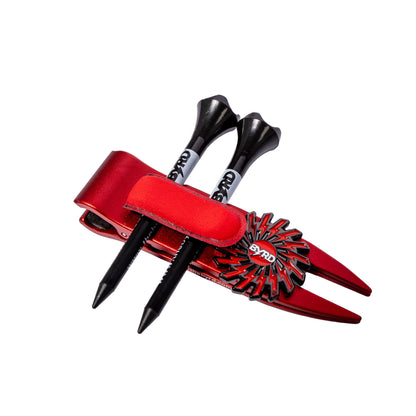 THE BYRD GOLF CADDIE CLYP ⛧ Red