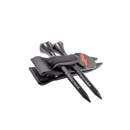 THE BYRD GOLF CADDIE CLYP ⛧ Black