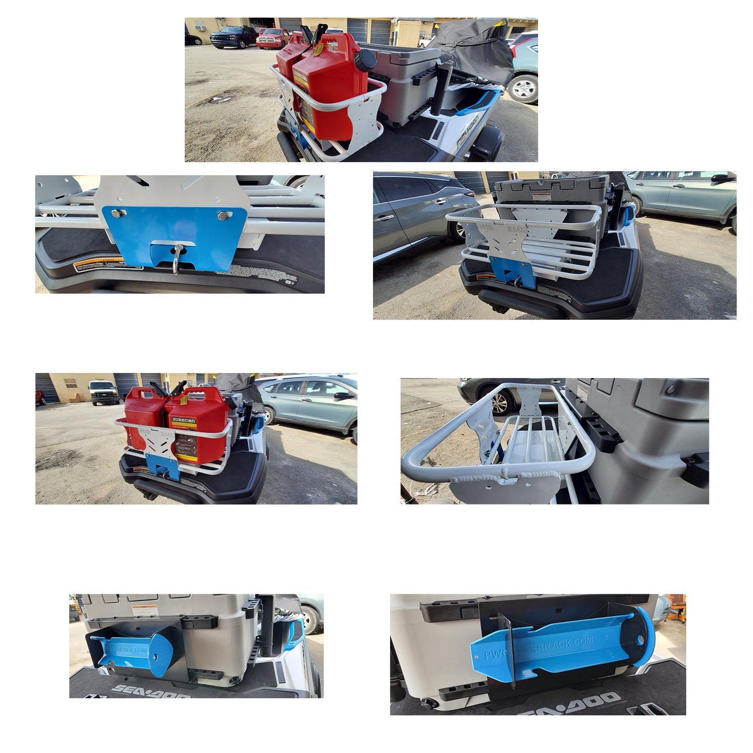 FISHPRO rear Cargo Rack plus Back Reinforcement – SendIt Sailing