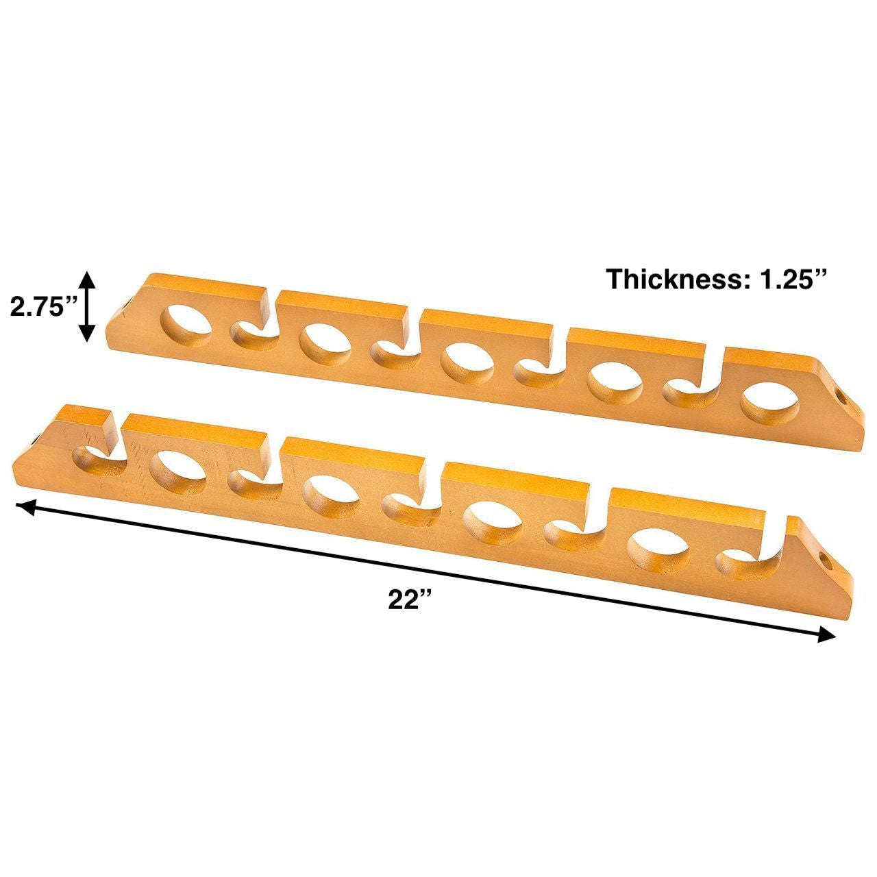 Overhead Rod Rack | Fits 9 Fishing Rods