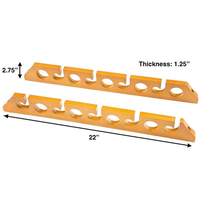 Overhead Rod Rack | Fits 9 Fishing Rods