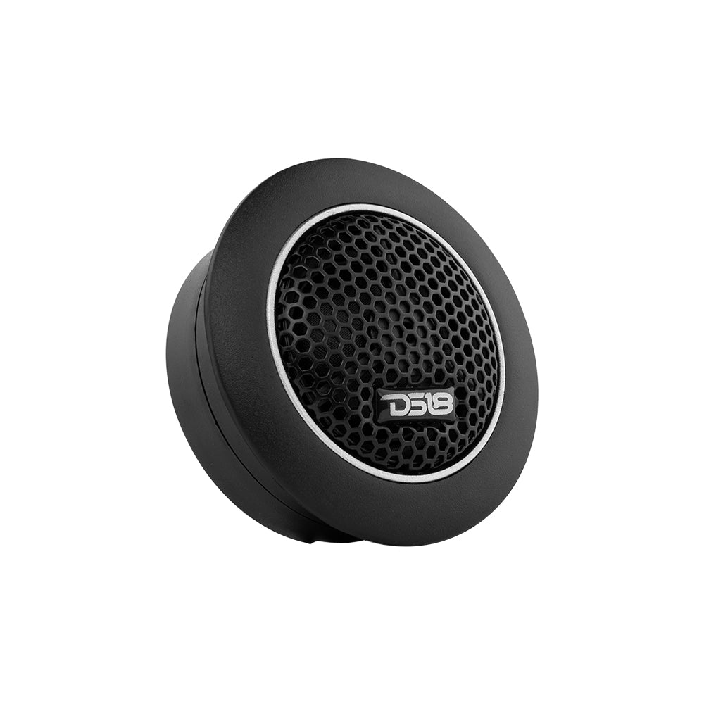 DS18 1.92in Dome Neodymium Tweeter with Aluminum Body 60 Watts 1in Silk 4-Ohm Vc
