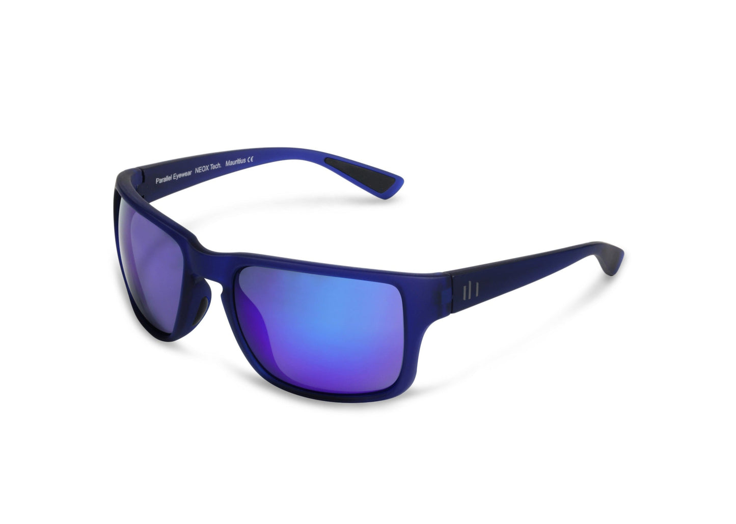 Acadia | Matte Blue | Polarized Blue Flash Lens